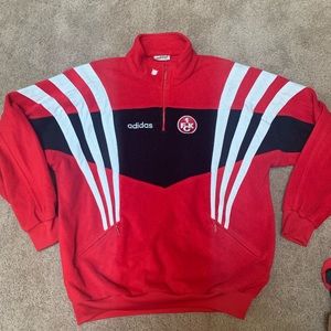 Vintage ADIDAS 1FCK Kaiserslautern Track Top